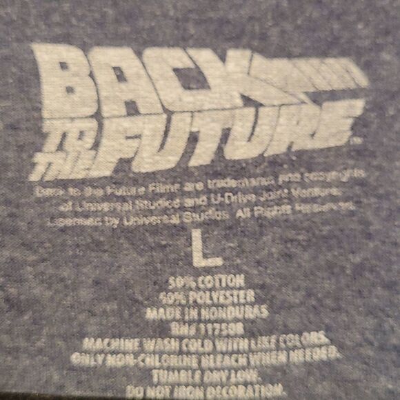 Take Me Back to 1985- Back To The Future T-shirt- Size L - Picture 3 of 4
